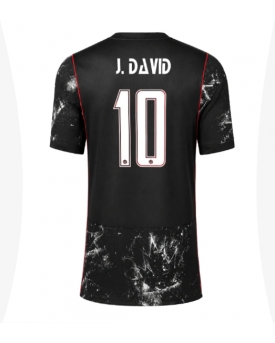 Billige Fotballdrakt Canada Jonathan David #10 Replika Bortedrakt Dame VM 2026 Kortermet Billige Fotballdrakt Canada Jonathan David #10 Replika Bortedrakt Dame VM 2026 Kortermet